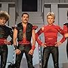 Roger Taylor, Brian May, Freddie Mercury, and John Deacon in Queen: Days of Our Lives (2011)