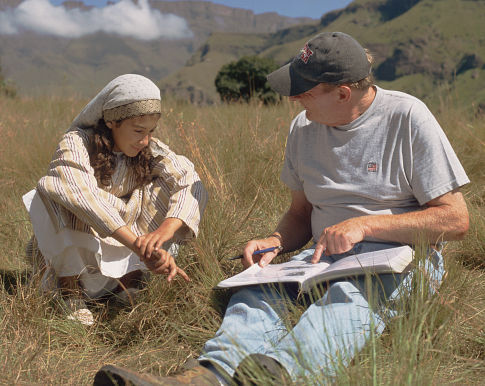 Simon Wincer and Biana Tamimi in The Young Black Stallion (2003)