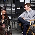 Johnny Depp and Jerry Bruckheimer in Pirates of the Caribbean: At World's End (2007)