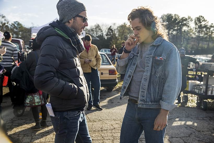Shawn Levy and Dacre Montgomery in Stranger Things (2016)