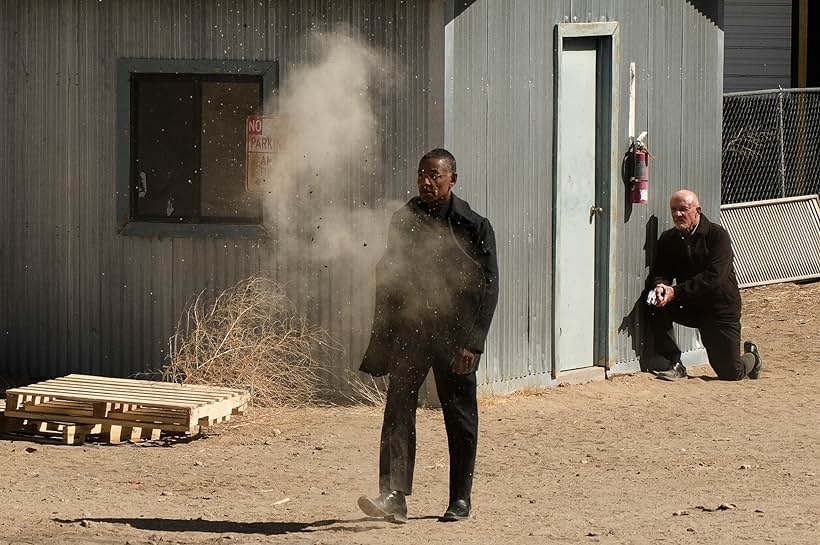 Giancarlo Esposito and Jonathan Banks in Breaking Bad (2008)