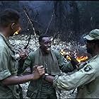 Don Cheadle, Courtney B. Vance, and Michael Boatman in Hamburger Hill (1987)