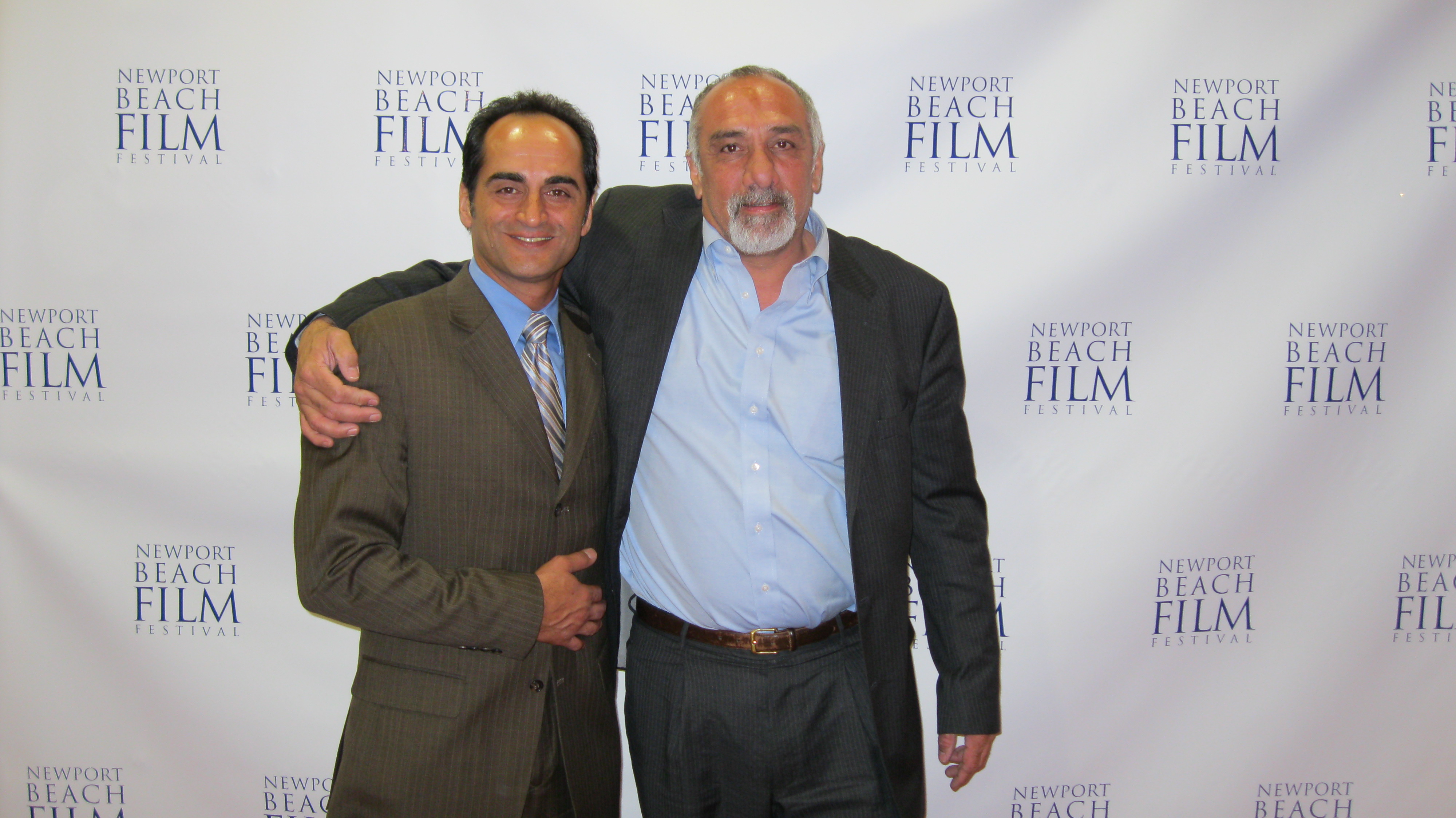 Navid Negahban and Maz Siam