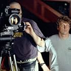 Mike Naylor on the set of John M. Valerio's "Diminished 5th" September 2001.