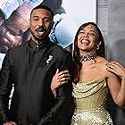 Michael B. Jordan and Tessa Thompson at an event for Creed III (2023)