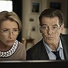 Pierce Brosnan and Emma Thompson in The Love Punch (2013)