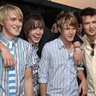 Harry Judd, Tom Fletcher, Dougie Poynter, Danny Jones, and McFly at an event for Just My Luck (2006)