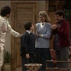 Bernadette Birkett, Scott Nemes, Garry Shandling, and Michael Tucci in It's Garry Shandling's Show. (1986)