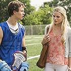 Gabriella Wilde and Ansel Elgort in Carrie (2013)