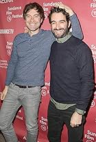 Jay Duplass and Mark Duplass at an event for The Overnight (2015)