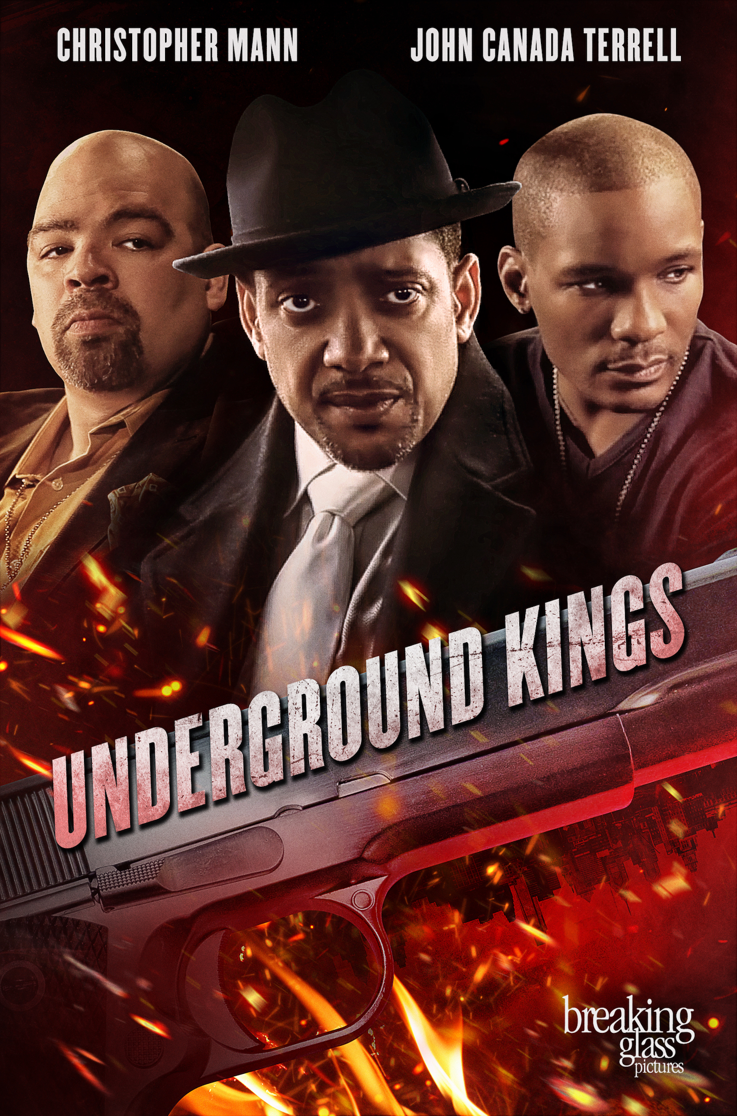 John Canada Terrell, Brian Anthony Wilson, Christopher Mann, and Robert X. Golphin in Underground Kings (2014)