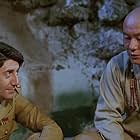 Takeshi Kitano and Tom Conti in Merry Christmas Mr. Lawrence (1983)