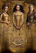 Megan Follows, Rachel Skarsten, and Adelaide Kane in Reign (2013)