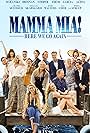 Pierce Brosnan, Colin Firth, Cher, Andy Garcia, Meryl Streep, Stellan Skarsgård, Christine Baranski, Julie Walters, Dominic Cooper, Amanda Seyfried, Hugh Skinner, Jeremy Irvine, Alexa Davies, Lily James, Jessica Keenan Wynn, and Josh Dylan in Mamma mia! vamos otra vez (2018)