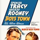 Spencer Tracy and Mickey Rooney in Boys Town (1938)