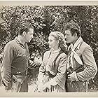 Angela Greene, Gilbert Roland, and Anthony Warde in King of the Bandits (1947)