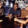 Idris Elba, Wood Harris, and Michael Kostroff in The Wire (2002)