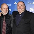 w/ James Gandolfini @ Sean Penn's Haiti Relief Fundraiser