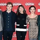 Anne Hathaway, Mary Steenburgen, Johnny Flynn, Kate Barker-Froyland, and Ben Rosenfield at an event for Song One (2014)