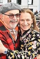 Arthur Elgort and Grethe Holby at an event for Jonathan (2018)