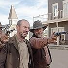 Larry Fessenden, Toby Huss, and Tommy Nohilly in In a Valley of Violence (2016)