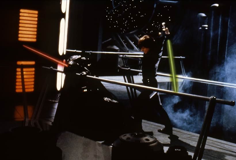 Mark Hamill, James Earl Jones, and David Prowse in Star Wars: Episode VI - Return of the Jedi (1983)