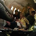 Téa Leoni, William H. Macy, Sam Neill, Michael Jeter, and Alessandro Nivola in Jurassic Park III (2001)