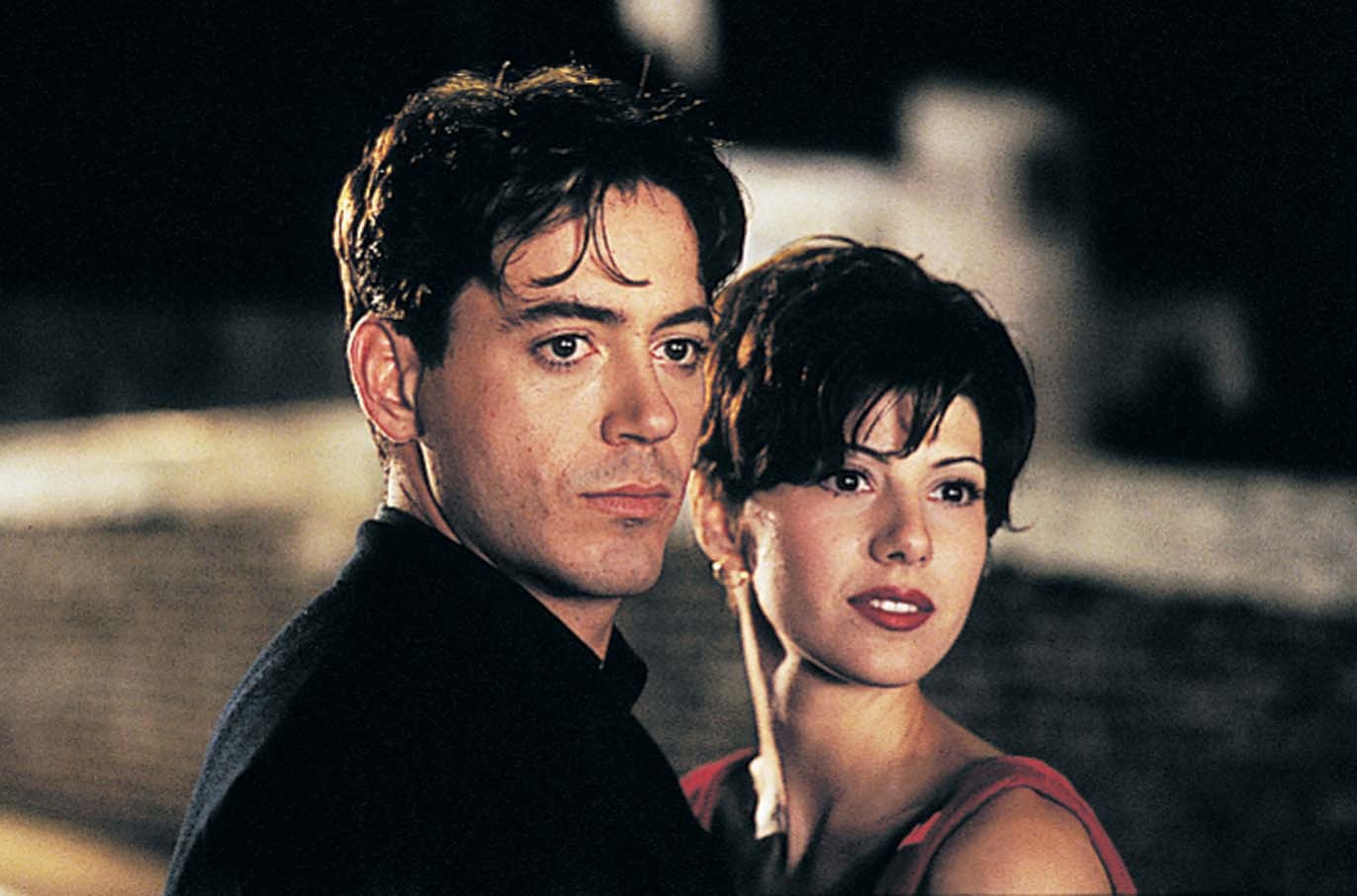 Robert Downey Jr. and Marisa Tomei in Only You (1994)