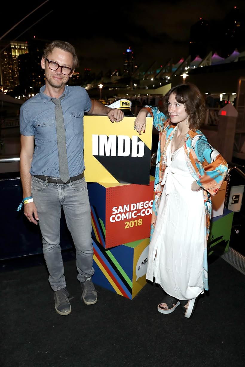 Jimmi Simpson and Sophia Del Pizzo at an event for IMDb at San Diego Comic-Con 2018 (2018)