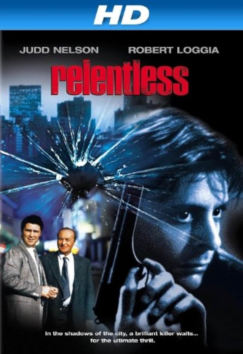 Judd Nelson, Robert Loggia, and Leo Rossi in Relentless (1989)