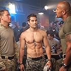 Dwayne Johnson, D.J. Cotrona, and Channing Tatum in G.I. Joe: Retaliation (2013)