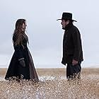 Tommy Lee Jones and Grace Gummer in The Homesman (2014)