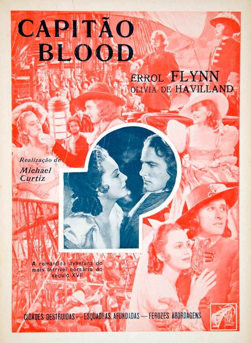 Olivia de Havilland and Errol Flynn in Captain Blood (1935)