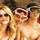 Haley Bennett, Colby Minifie, Logan Miller, and Josh Salatin in Deep Powder (2013)