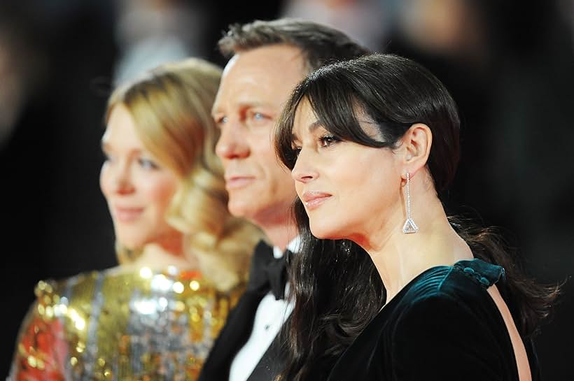 Monica Bellucci, Daniel Craig, and Léa Seydoux at an event for Spectre (2015)