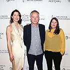 Michael Winterbottom, Margo Stilley, and Claire Keelan at an event for The Trip to Spain (2017)