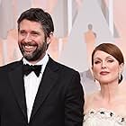 Julianne Moore and Bart Freundlich at an event for The Oscars (2015)