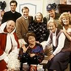 Judy Cornwell, Jeremy Gittins, David Griffin, Geoffrey Hughes, Mary Millar, Patricia Routledge, Clive Swift, and Josephine Tewson in Keeping Up Appearances (1990)
