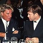 Elton John and Rod Stewart at an event for The 65th Annual Academy Awards (1993)