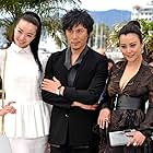 Lei Hao, Hao Qin, and Xi Qi at an event for Mystery (2012)