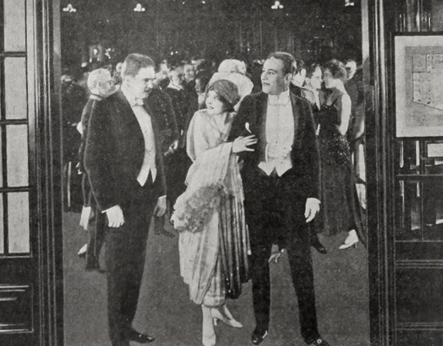 King Baggot, William Bailey, and Marguerite Snow in The Eagle's Eye (1918)