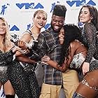 Normani, Ally Brooke, Dinah Jane, Lauren Jauregui, Fifth Harmony, and Khalid