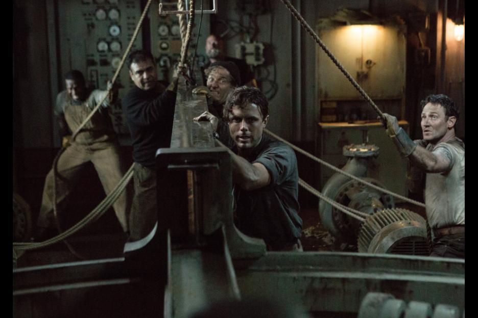 Casey Affleck and Josh Stewart in The Finest Hours (2016)