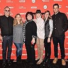 Jane Fonda, Troy Garity, Susan Lacy, Jessica Levin, Emma Pildes, and John Cooper at an event for Jane Fonda in Five Acts (2018)