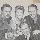 Macdonald Carey, Joanne Dru, John Ireland, and Tom Powers in Hannah Lee: An American Primitive (1953)