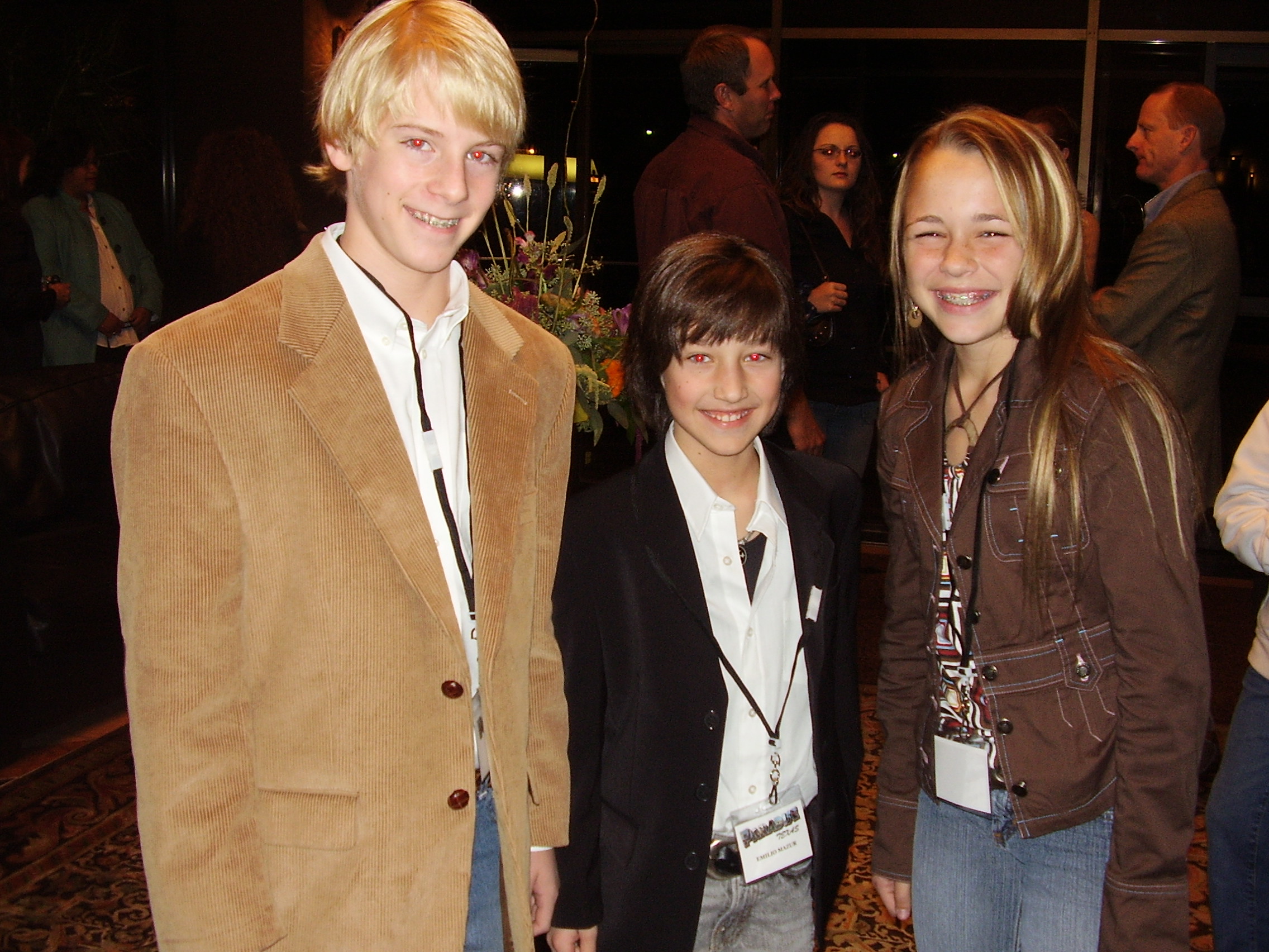 The Dallas Premiere of "Paradise Texas".  Ben Estus, Emilio Mazur, and Dallas Kiser