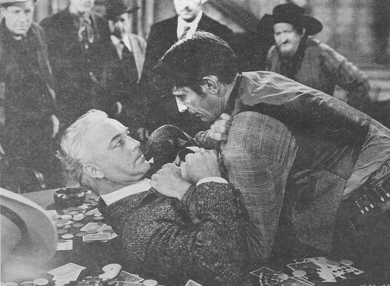 William Boyd, Ben Corbett, and Victor Jory in Hoppy Serves a Writ (1943)