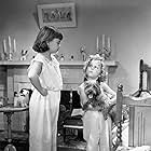 Shirley Temple, Jane Withers, and Terry in Bright Eyes (1934)
