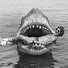 Steven Spielberg and Bruce in Jaws (1975)