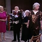 Estelle Getty, Bea Arthur, Douglas Seale, and Betty White in The Golden Girls (1985)
